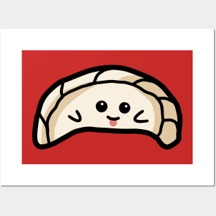 Cheeky Empanada Kawaii Dumplings Posters and Art